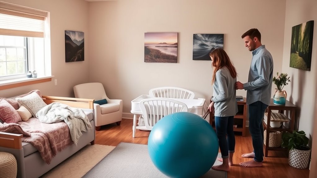 Geburtsplan und Unterstützungssystem