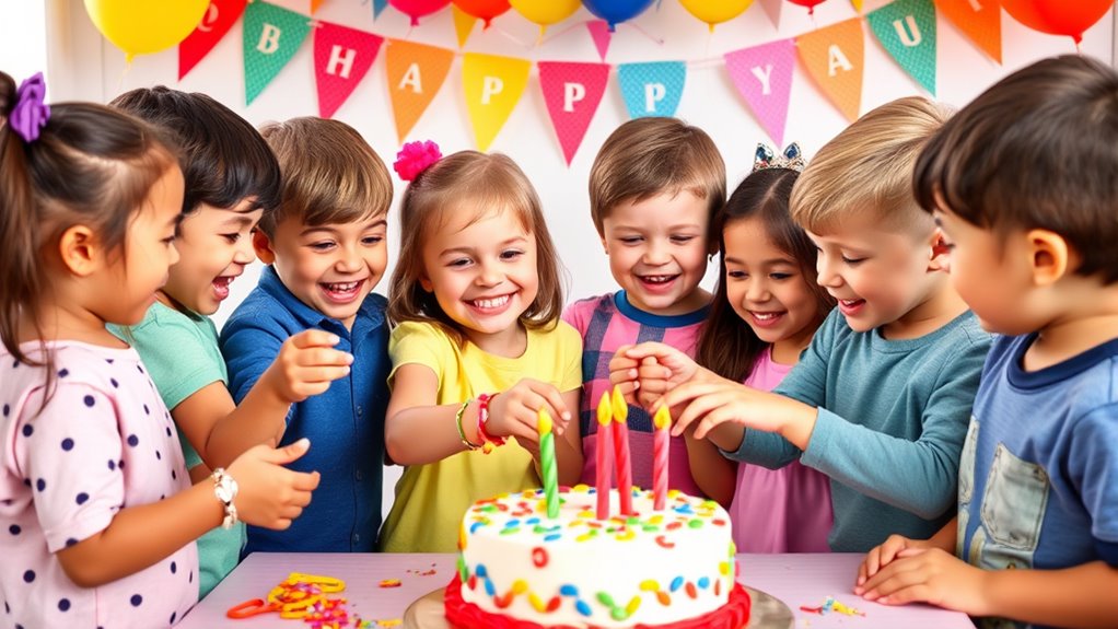 Geburtstagsfeiern fördern Freundschaften