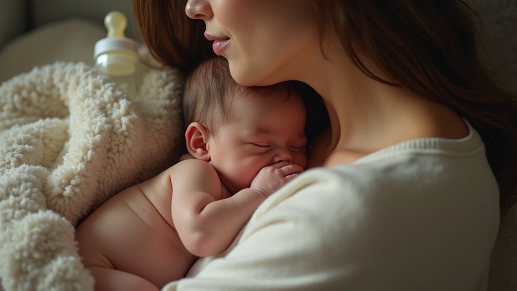 Stillen versus Flaschenfütterung