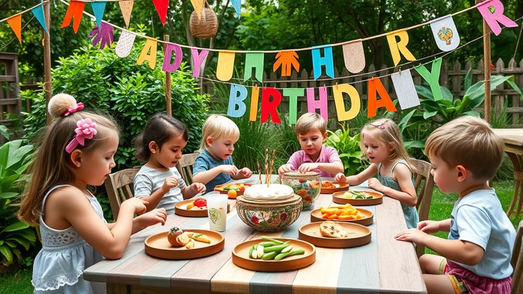 budgetfreundliche umweltbewusste Feiern