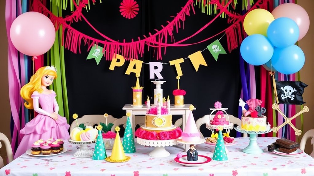 Budgetfreundliche thematische Dekorationen