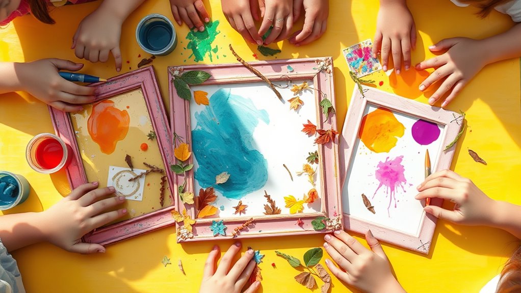 Dekorative Bilderrahmen Aktivität