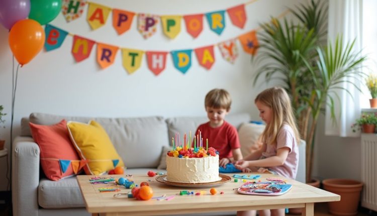 DIY-Geburtstagsplanung zusammen