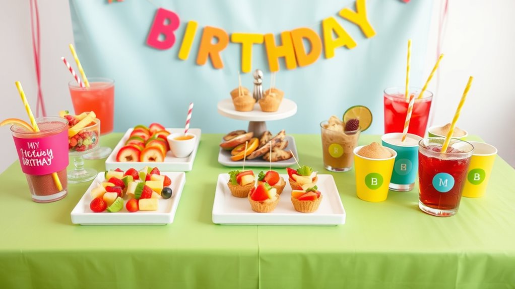 mühelose nahrhafte Partymahlzeiten