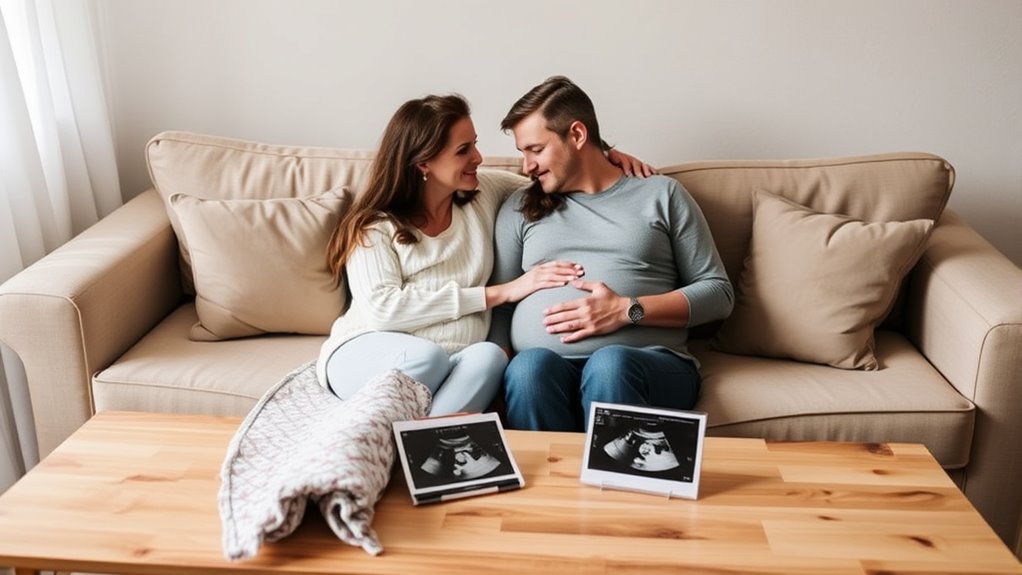 emotionale Unterstützung während der Schwangerschaft