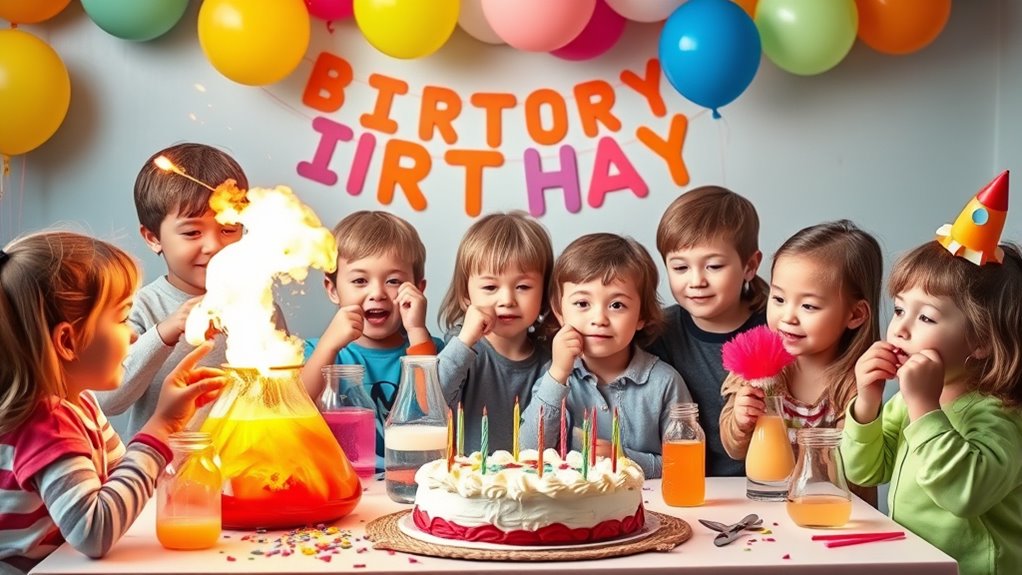 fesselnde wissenschaftliche Party-Experimente