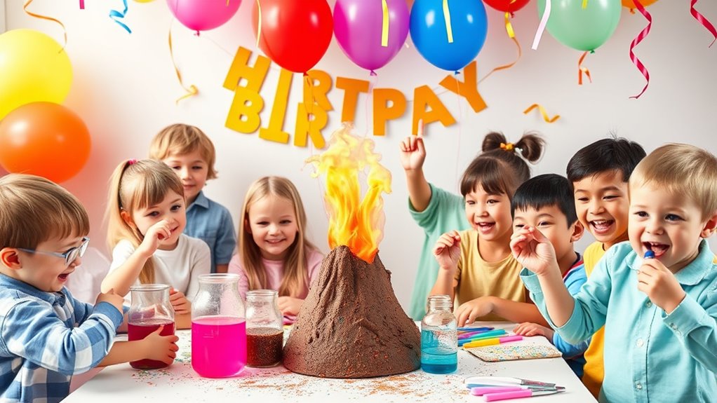 Fesselnde, wissenschaftlich thematisierte Partaktivitäten