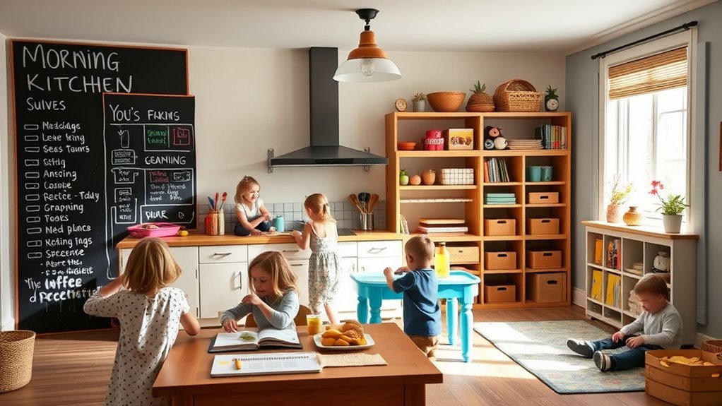 tägliche Familienroutinen etablieren