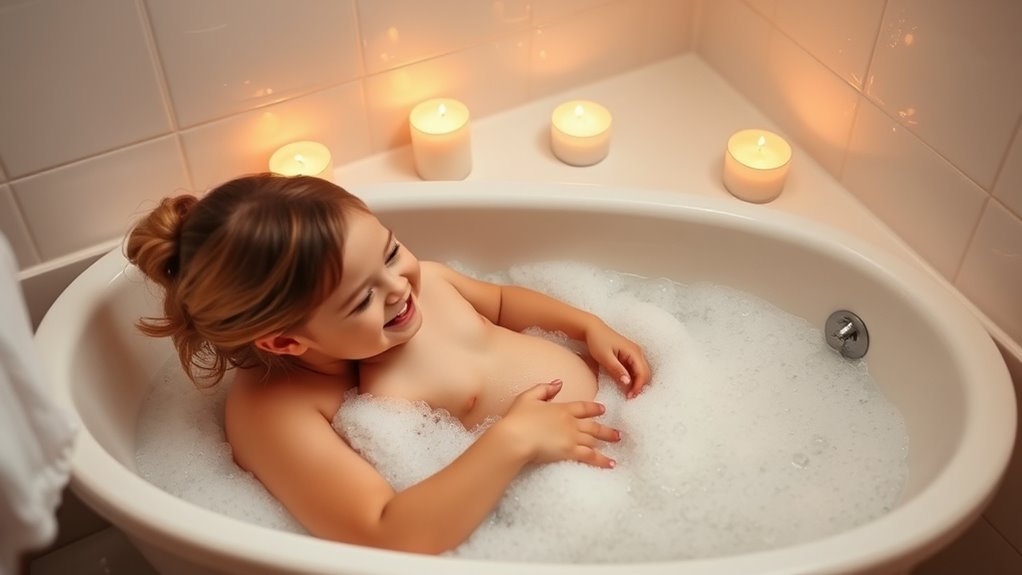 sanfte Badzeit-Ritual