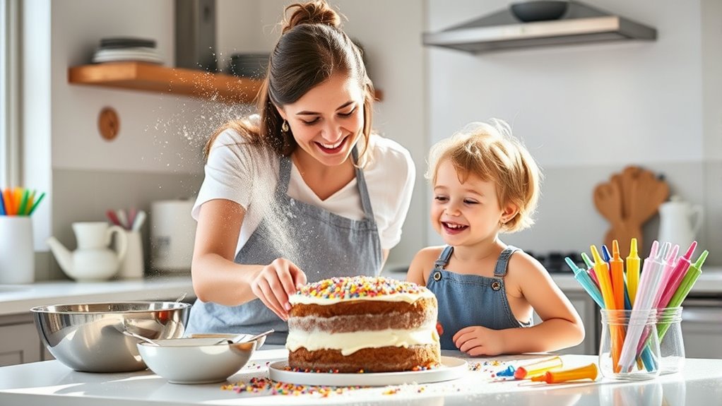 Hausgemachte Kuchendekorierung Erfahrung