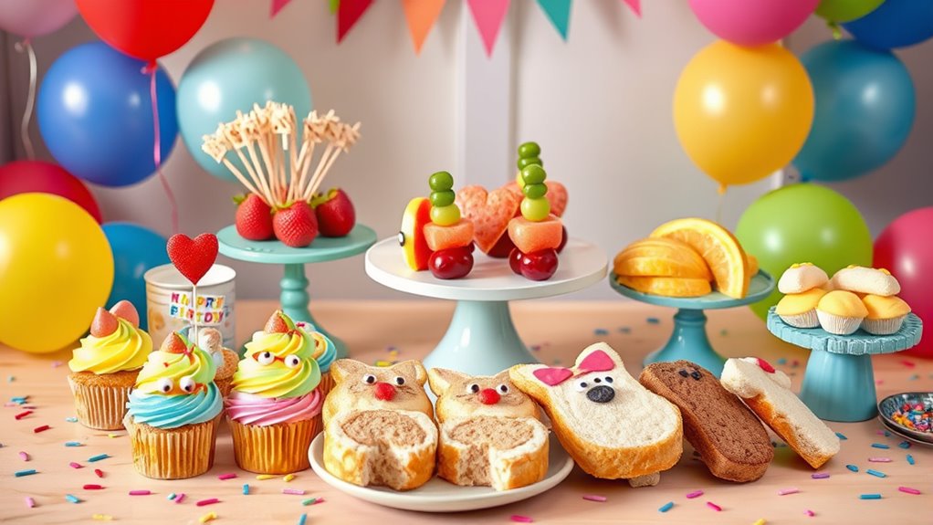 hausgemachte Snacks für Partys