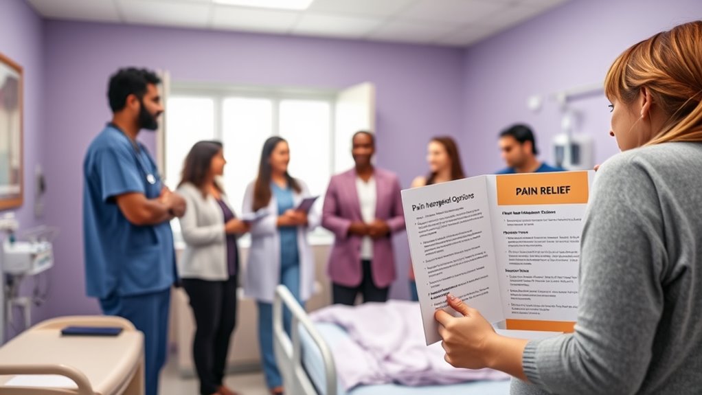 informierte Schmerzmanagement-Optionen