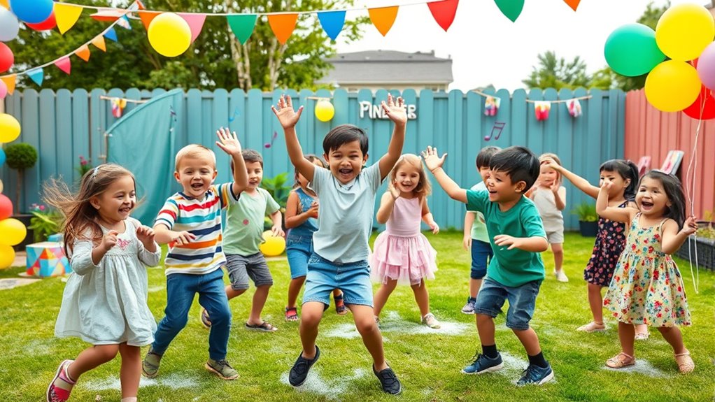 interaktive Freeze Dance Variationen