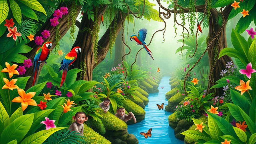 Dschungelabenteuer immersive Erfahrung