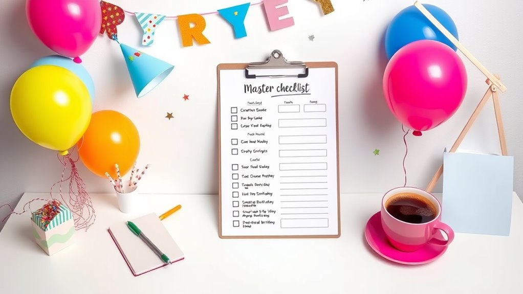 Master-Checkliste für die Organisation