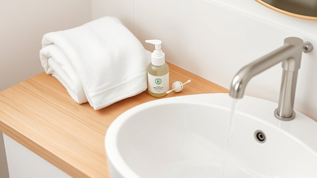 minimalistische Babypflegeansatz