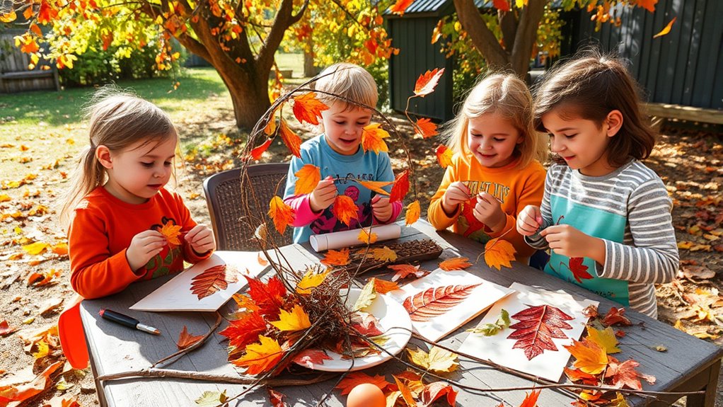 natürliche Materialien Bastelprojekte