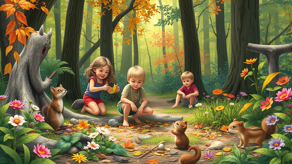 Naturerkundung durch Schnitzeljagden