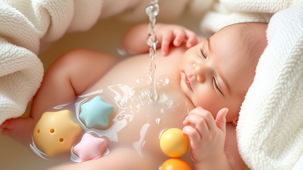 Optimale Badewassertemperatur