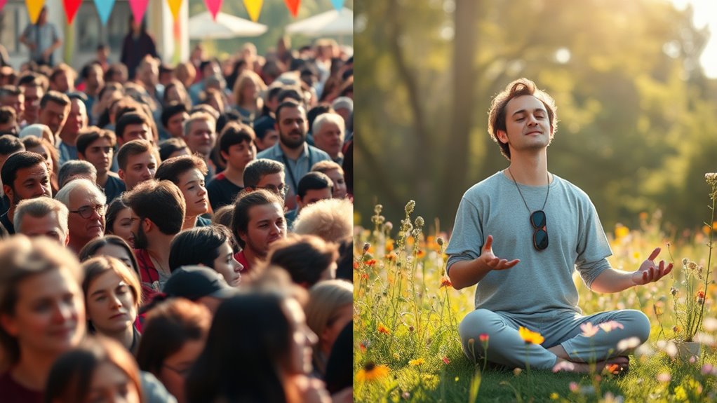 gemeinsam Feierangst überwinden