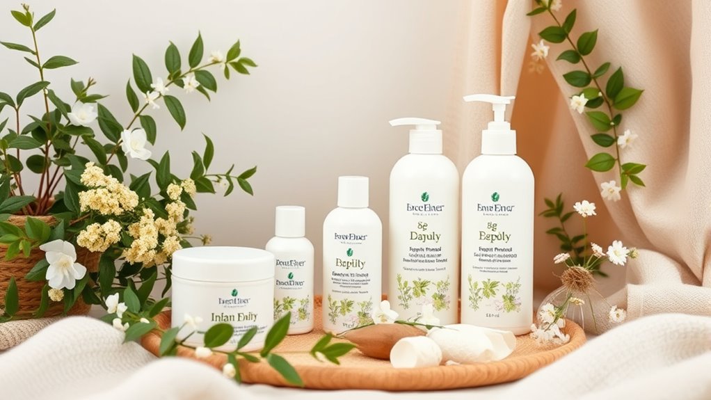 pflanzenbasierte Hautpflege für Kleinkinder