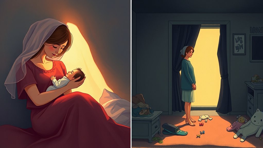 Wochenbettblues versus Depression