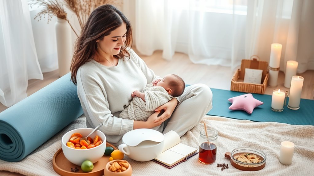 Wochenbett Selbstpflege und Heilung