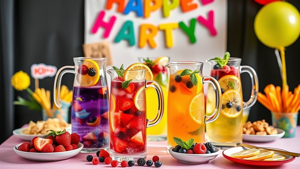 erfrischende Getränke mit Nährstoffen