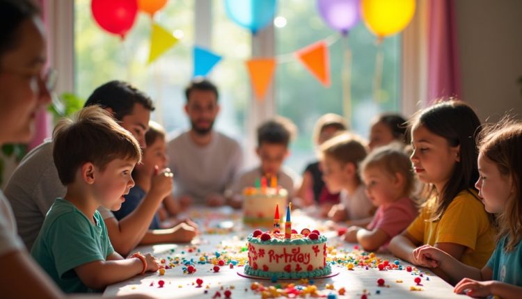 sichere Feiern für Kinder