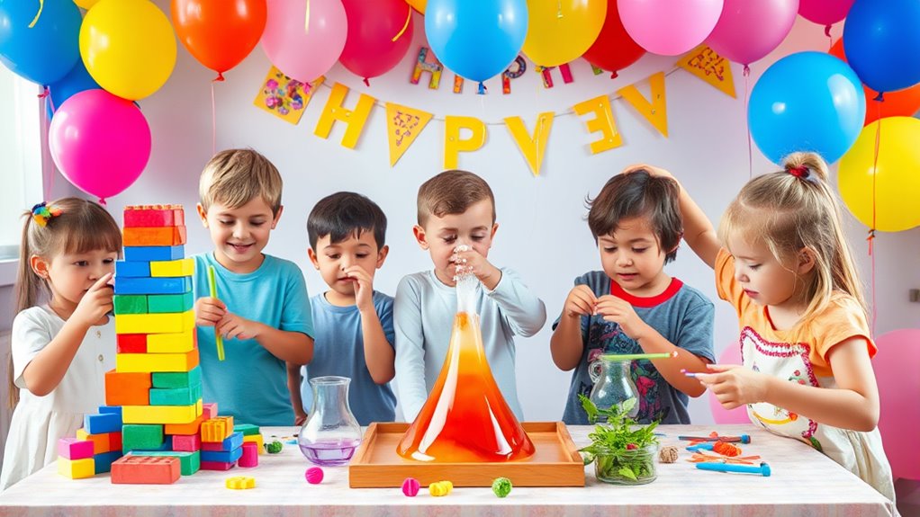 Stem-Lernen durch Partyspiele