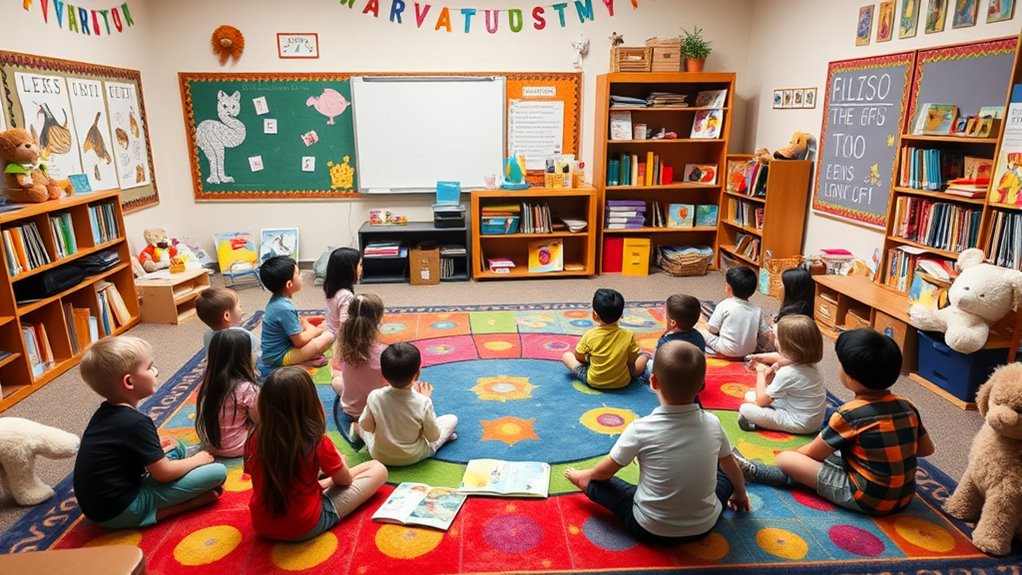 Erzählen und literacy Aktivitäten