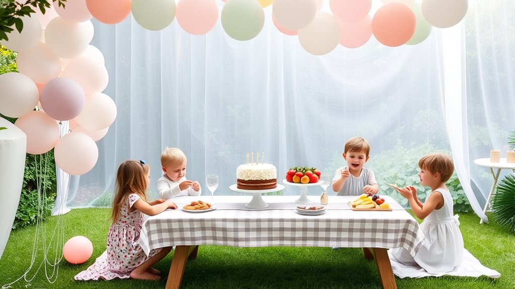 Vereinfachte wesentliche Punkte für die Partyplanung