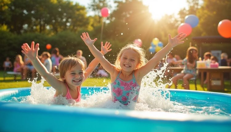 Sommerliche Outdoor-Geburtstagsfreude