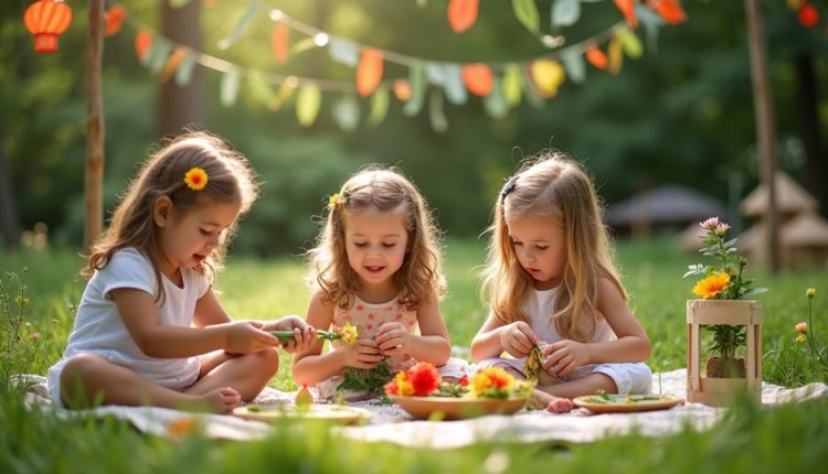 nachhaltige Feierlichkeiten mit Kindern