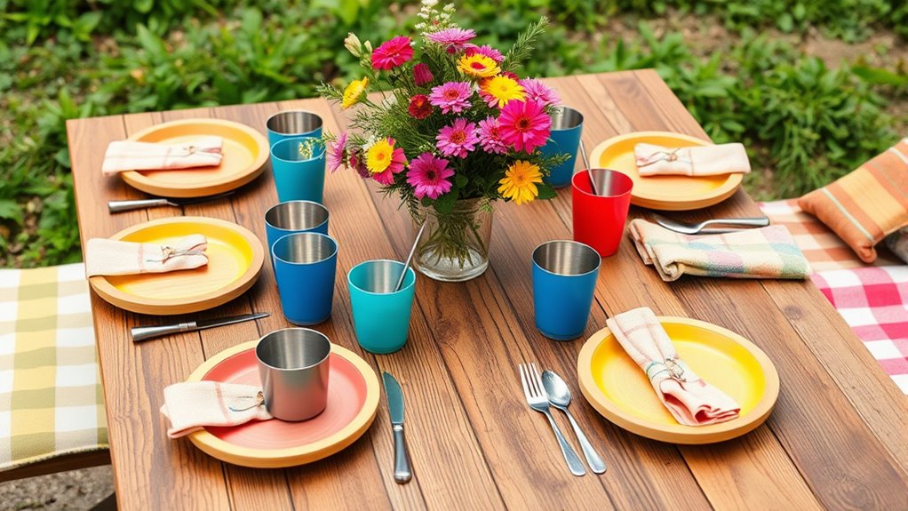 nachhaltige Partygerichtlösungen