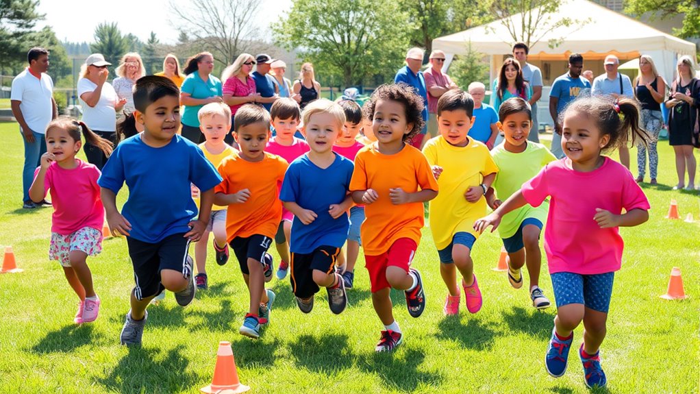 Teame laufen für Geburtstage