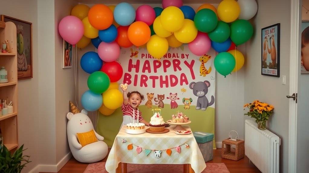 thematische Dekoration für kompakte Räume