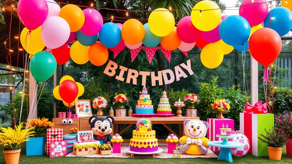 Themen Dekoration für Partys