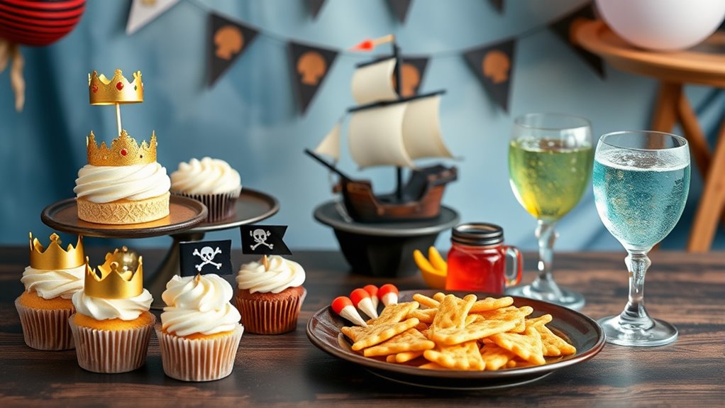 themed Essen und Getränke