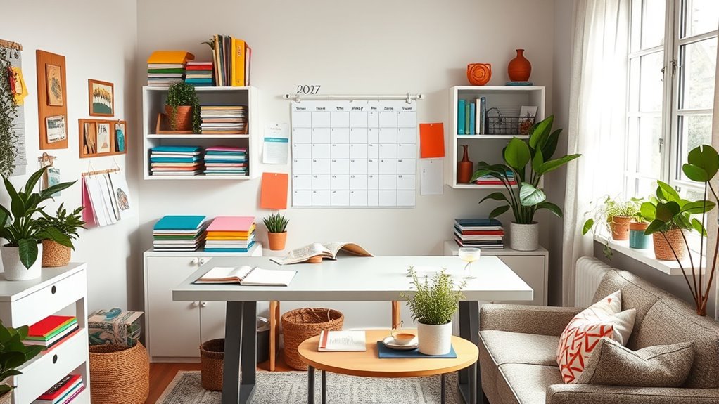 wöchentlicher Familienroutinenrahmen