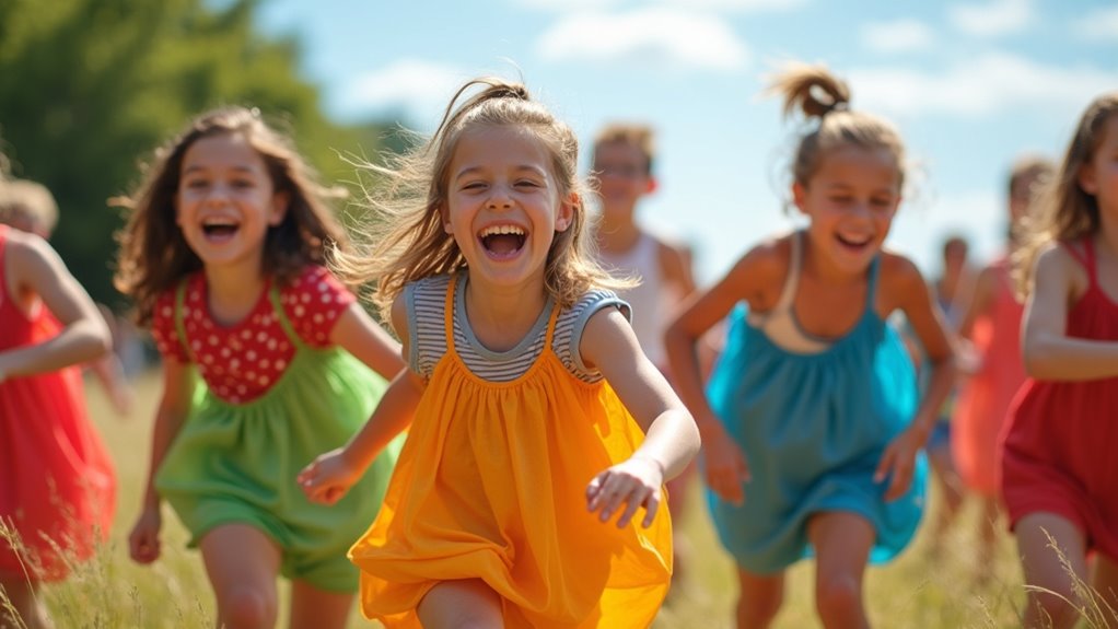 Freudige Teamarbeit durch Lachen